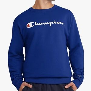 Dark blue champion sweatshirt